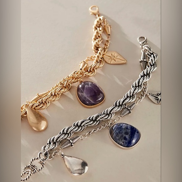 NWT FREE PEOPLE DRIFTER CHUNKY BRACELET - Picture 4 of 5